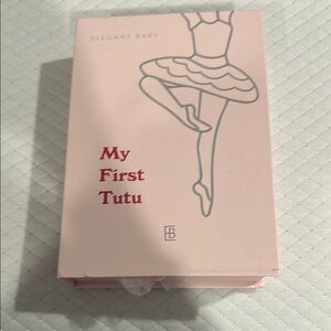 Elegant Baby Pink Tutu Box 6-9 mo